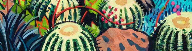 FIG - Gallery exhibition of Curtis Hoekzema, Venice California.