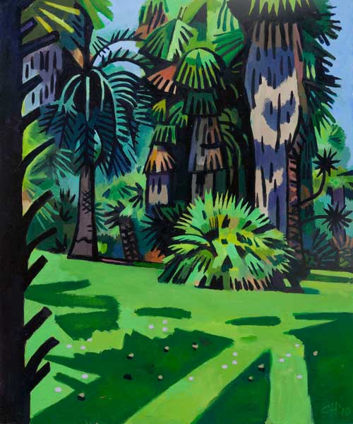 oil painting by the Venice painter, Curtis Hoekzema.