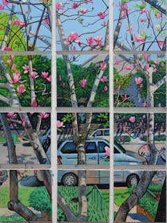 oil painting by the Venice painter, Curtis Hoekzema.